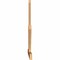 Ekena Millwork Saratoga Timber Gable Bracket, Western Red Cedar, 60"W x 40"H x 1 1/2"D x 3 1/2"F, 16/12 Pitch GBW060X40X0204SAR00SWR - alternate 3